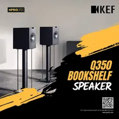 The KEF Q350 Bookshelf Speakers deliver remarkable clarity and depth, making them an excellent choice for a modern vinyl setup. We design systems that balance precision sound with striking aesthetics for both analog and digital lovers.
