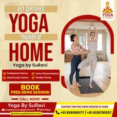 Get a certified yoga trainer at your home. We provide professional, one-on-one sessions that focus on your personal goals and ensure correct form.