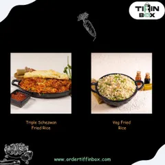 Our Chinese menu includes classics like Triple Schezwan Fried Rice and simple Veg Fried Rice. Each dish is prepared with fresh ingredients to give you that authentic desi Chinese food experience.