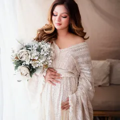 We'll master the art of soft, natural light to create dreamy and timeless portraits. This shot from one of my workshops shows how to style a scene with props and flowers for a beautiful, bohemian feel.