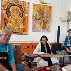 Rehearsing with my new band in Amsterdam for an upcoming show. It was a huge hit with the Dutch audience, and I love the energy of collaborating with international artists.