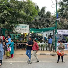 Here we are at the Chembur Festival, sharing our love for plants with the local community. We enjoy participating in events and meeting fellow plant enthusiasts from all over the city.