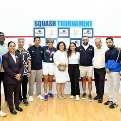 Celebrating the winners and participants at an exclusive tournament we organized for The Club, Mumbai. It's a joy to see players of all ages and skill levels compete with such great sportsmanship.