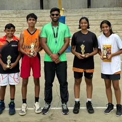 It's not just about drills, it's about results. Here I am with some of the award-winning young players from my 2024 Summer Camp. I provide youth basketball training that builds fundamental skills and confidence in a competitive but fun environment.