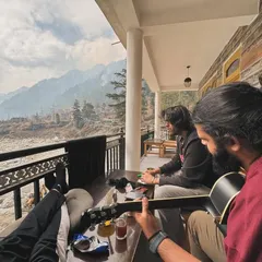 Finding inspiration in unexpected places, like a book in a Himachal homestay. My songwriting is fueled by these moments of reflection and connection to the world around me.