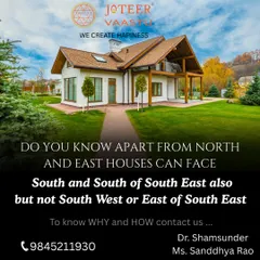 Did you know that houses can face South and South of South-East? However, they should not face South-West or East of South-East. Understanding these directional principles is key to a harmonious home.