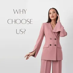 I started this business to create beautiful, high-quality suits for women. Being a small business owner means I pour my heart into every single detail.