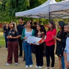 It was an honor to be invited as a judge for an art event at Sri Ram College of Commerce (SRCC), Delhi University. Seeing the creativity of young artists is always so inspiring.