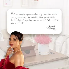 It is a privilege to be trusted by icons like Jacqueline Fernandez. Her kind words are a testament to the warm, results-driven experience I strive to create for every client. My goal is to blend science and care for skin that truly glows.