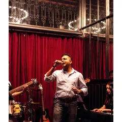 Music is a passion for all ages and professions. We're incredibly proud of students like Dr. Mayank, who balances a demanding career with his love for singing, seen here performing at a professional gig we organized.