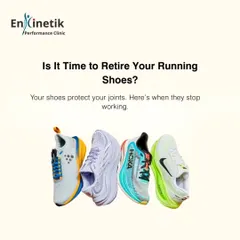Is it time to retire your running shoes? Your shoes are your first line of defense against injury, and their support fails long before they look worn out.
