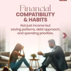 Financial compatibility is not just about income. It's about saving patterns, approach to debt, and spending priorities. Aligning on these habits is key to a peaceful partnership.