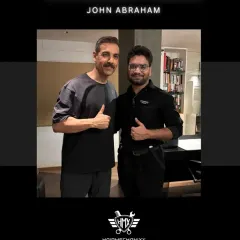 It was a pleasure to have the icon of style and fitness, John Abraham, at our Bandra salon. When the top names in the country trust us for their man maintenance, you know you're in the best hands.