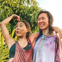 We embrace the magic of Holi, reconnecting with our inner child and painting our hearts with love and laughter. Celebrations like these are a joyful part of our community life.