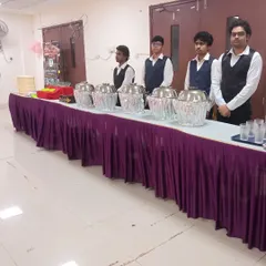 Another shot of our team at an indoor event. Their professional appearance and service add a great touch to any function.