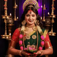 A series from my "Eyes of Divine" project, portraying Goddess Durga. I used elaborate sets, dramatic lighting with smoke and fire, and authentic styling to capture the power and grace of the deity. This video shows the final result after the on-set efforts.