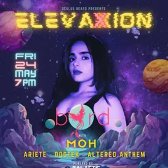 My event poster for a gig in Bangalore. The cosmic, futuristic artwork perfectly matched the "interstellar experience" I aimed to deliver with my set.