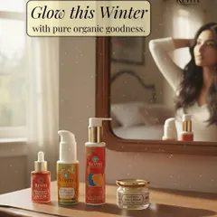 You can glow all winter with pure, organic goodness. My vegan, clean formulas are designed to hydrate, nourish, and restore your skin's natural radiance without any harsh ingredients that can cause dryness or irritation.