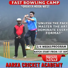 I run specialized camps like this Fast Bowling Camp in Greater Noida. These programs offer a detailed roadmap for players to master specific skills and dominate in every format.