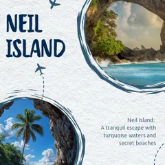Discover Neil Island, a tranquil escape in the Andamans with turquoise waters, pristine beaches, and a laid-back vibe.