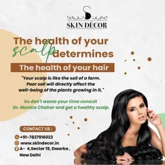 I often tell my patients that your scalp is like the soil for your hair. A healthy, clean scalp is the foundation for strong hair growth. This is why I focus on treating scalp conditions like dandruff or oiliness as a primary step in any hair fall treatment.