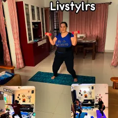 This collage showcases several of my female clients engaged in dumbbell workouts. I design programs that empower women to build strength and confidence.