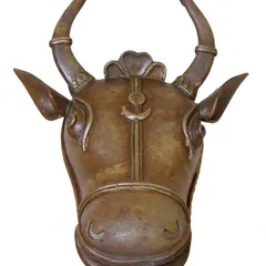 I have a special interest in preserving traditional crafts, like this bronze Bhoota mask by Rajesh Acharya. These masks are used in rituals in South Karnataka and represent a powerful connection to our cultural and spiritual heritage.