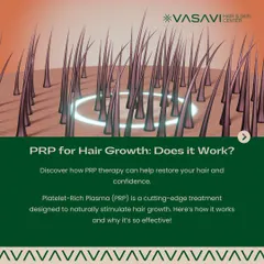 This graphic illustrates the core principle of Platelet-Rich Plasma (PRP) therapy. The treatment is designed to naturally stimulate hair growth by delivering a high concentration of your own platelets to the scalp.