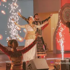 A snapshot of the grand finale of one of our international shows in Riyadh. This moment, with coordinated costumes and cold pyro effects, captures the scale and excitement we bring to every performance.