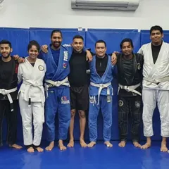 A strong group of dedicated students on the mat. Each person brings a unique energy, and together we create an environment for collective growth in our Jiu-Jitsu journey.