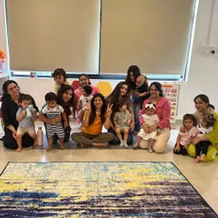 The Mums n Munchkins squad! I love our community of wonderful moms and their amazing little ones. It's a joy to brainstorm new activities and watch the children grow together.