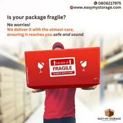 Is your package fragile? No worries. We deliver it with the utmost care, using clear labeling and careful handling to ensure it reaches you safe and sound, just the way it was packed.