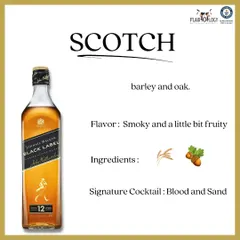 Learning about Scotch. Our course covers the different categories of whisky, and we break down the flavor profile and signature cocktails for each, like the Blood and Sand for Scotch.