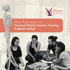 What if you began your journey today? This is a glimpse into an anatomy session, where trainees learn the musculoskeletal system. Understanding the body is fundamental to teaching movement safely and effectively.