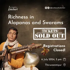 It was humbling to see the enthusiastic response for my Chennai workshop, which sold out quickly. I look forward to creating more such opportunities for us to learn and grow together.