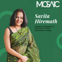 I was proudly featured by Mosaic, a platform celebrating sustainability. It's an honor to be recognized as a "composting guru" and to have a platform to share my passion for responsible waste management.