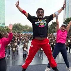 It's always impossible until it's done! The energy of these young champions at the Blossom Marathon was incredible. I love creating fitness experiences where every age group, from kids to seniors, can jump in and have fun.