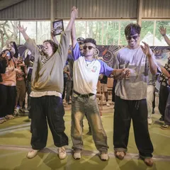 The moment of victory in the 1v1 Hip Hop battle at Spectra 2025. This category was power-packed with fresh, distinct movers, and the energy was off the charts.