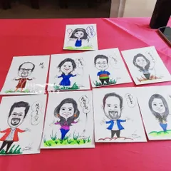 Add a unique and personal touch to your event with a live caricature artist. Guests will love watching our artist create humorous portraits, and they get to take home a fun, personalized party favor.