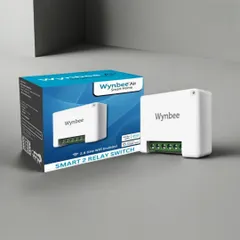 This is the Wynbee Air Smart 2 Relay Switch, the device that powers your home's transformation. Its compact design and powerful WiFi-enabled features are engineered for seamless integration and reliable performance.