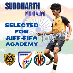 This is the goal we work towards. Our U15 Captain, Suddharth Aheibam, earning his selection for the prestigious AIFF-FIFA Talent Academy. We provide a clear, structured pathway for dedicated players to reach the highest levels of Indian football.