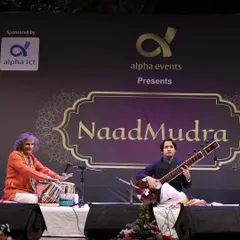 My first time performing with the esteemed Pt. Ramdas Palsule uncle at the "NaadMudra" concert in Pune. The musical chemistry we shared on stage was instant and memorable.