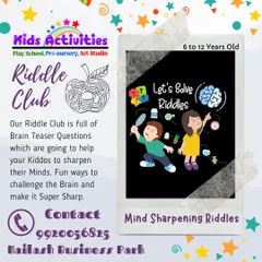 Welcome to our Riddle Club, full of brain teaser questions to help sharpen young minds. These mind-sharpening riddles are a fun way to challenge the brain and improve memory retention.