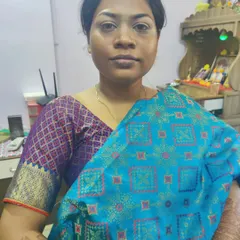 This is my client Prajakta before we began her bridal makeup. It's important for me to see the natural skin and features to decide on the best way to enhance them.