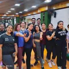 When in doubt, just dance it out with your Zumba buddies. A happy group photo after a great session.