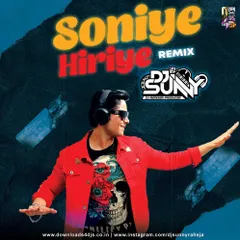The official cover art for my 'Soniye Hiriye' remix. This poster captures the 2000s love song vibe, showing me in my element and ready to drop a romantic beat.
