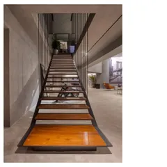 An elemental gallery and party space, finished in seamless gray concrete. The architecture takes a relaxed approach, allowing atmosphere and people to make the space, which can transform for exhibits, music, and get togethers of every kind.