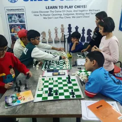Concentration and strategy in action during our beginner's chess class. Under the guidance of our professional teachers, students learn openings, tactics, and endgames, developing critical thinking skills with every move.
