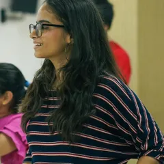 A student fully engaged and enjoying the process of learning a new choreography. This is what our community is all about.