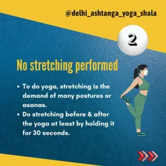 Stretching is a key demand of many yoga postures. It's important to stretch before and after your practice to prepare your body and help it recover effectively.